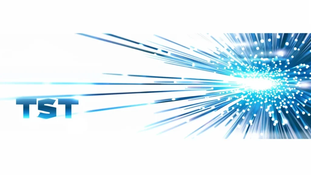 It Support Denver Small Business Branding Graphic With Fiber Optic Technology Design