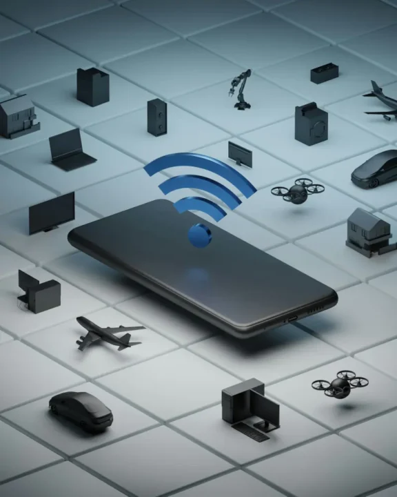 How To Setup A Mesh Network 5 Smartphone Controlling Smart Home Devices Through Wi-Fi Mesh Network Connection